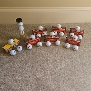 NEW/UNUSED Colorful Callaway and Pinnacle MARS Branded Golf Ball Sets